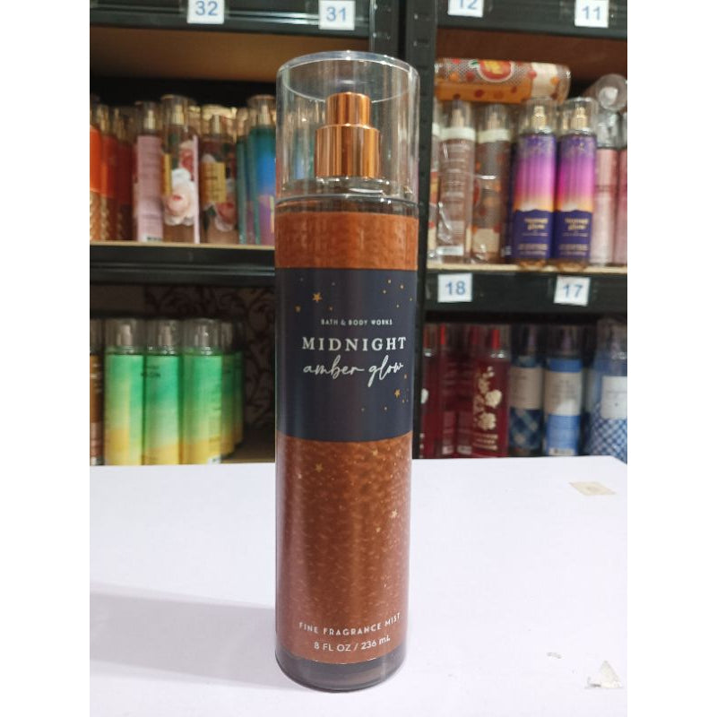 Bath & Body Works Midnight Amber Glow Fine Fragrance Body Mist