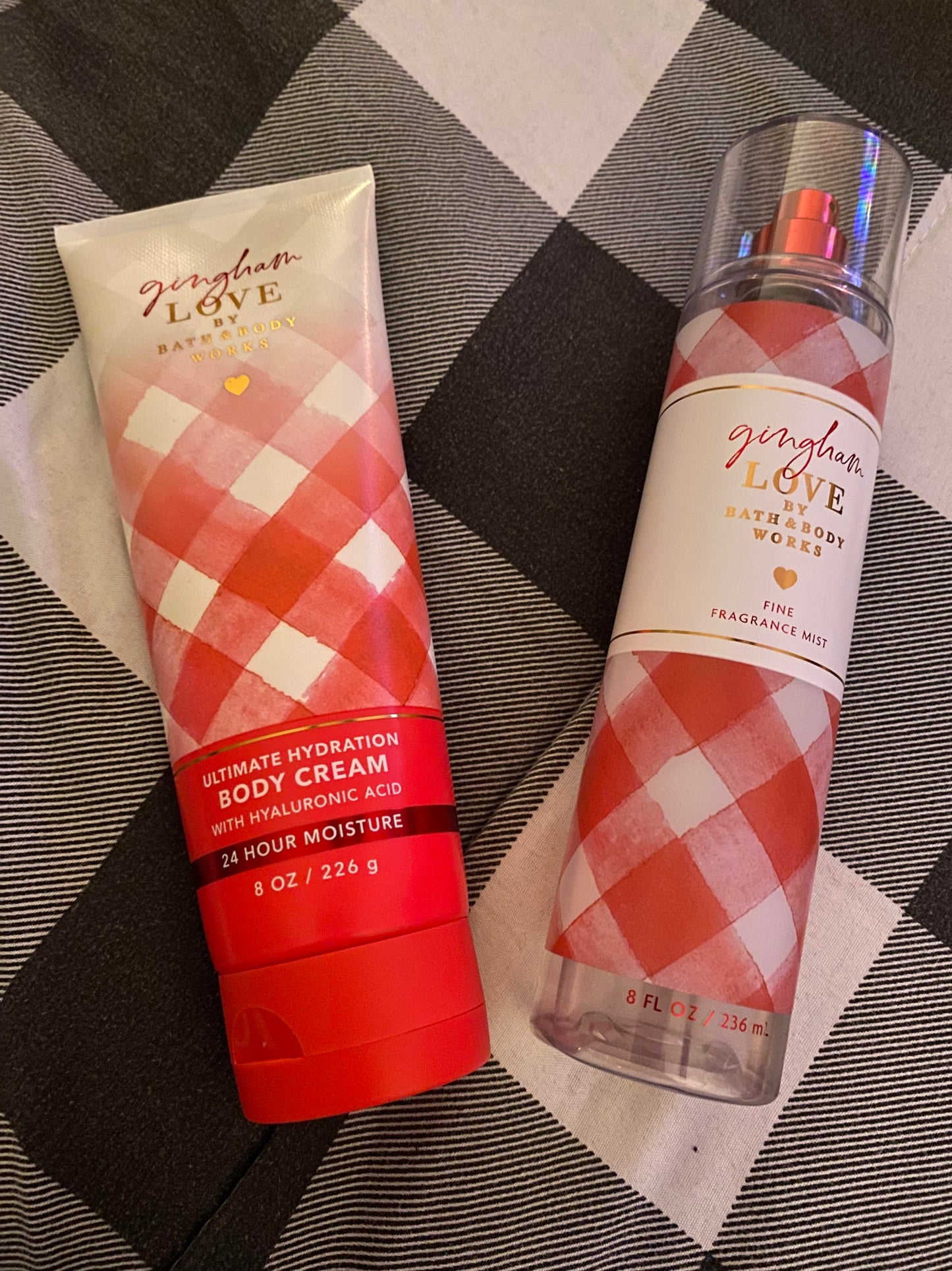 Bath & Body Works Love Fragrance Mist &amp; Body Cream Set