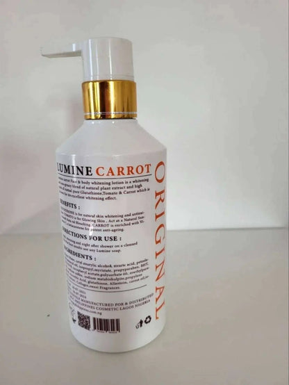 Lumine Carrot Face & Body Lotion 400ml