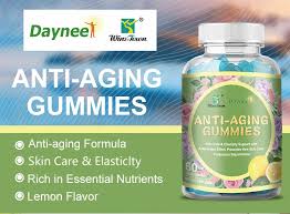 Daynee Anti-aging Gummies Skin Care & Elasticity Support Face Brightening 60 Pieces