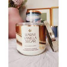 Bath & Body Works Warm Vanilla Sugar Scented Candle