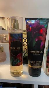 Bath & Body Works Tropidelic Fine Fragrance Mist and Body Cream Set