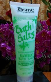 FASMC Bath Salts Bamboo Body Massage Scrub