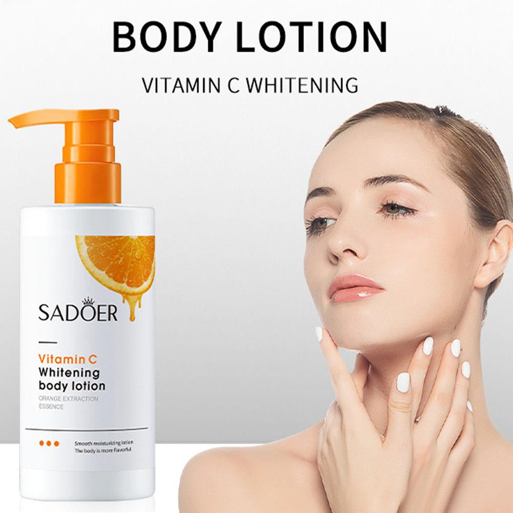 SADOER vitamin c whitening body lotion