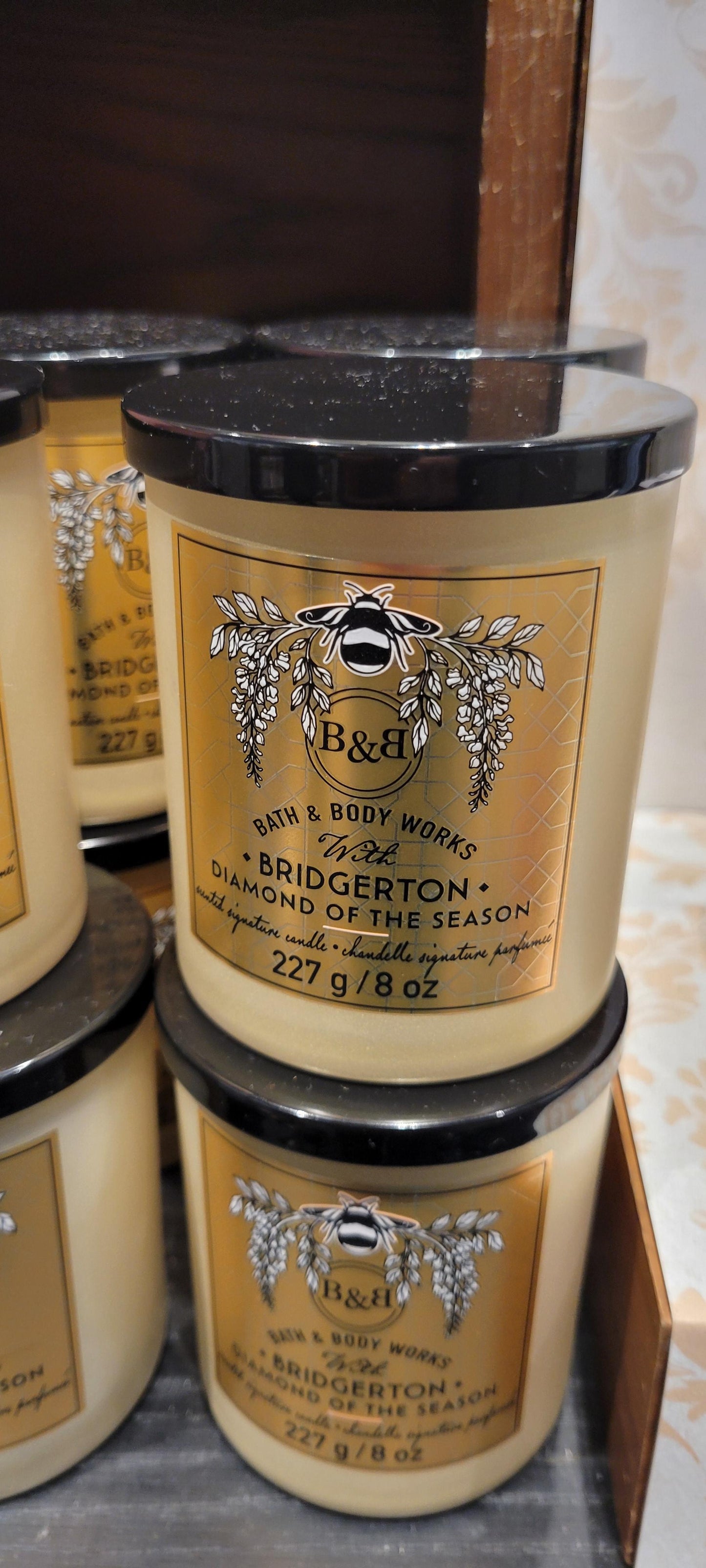 Bath & Body Works Bridgerton Diamond of the Season 3-Wick Candle