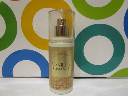 Bath &Body Works Vanilla Romance Fine Fragrance Mist