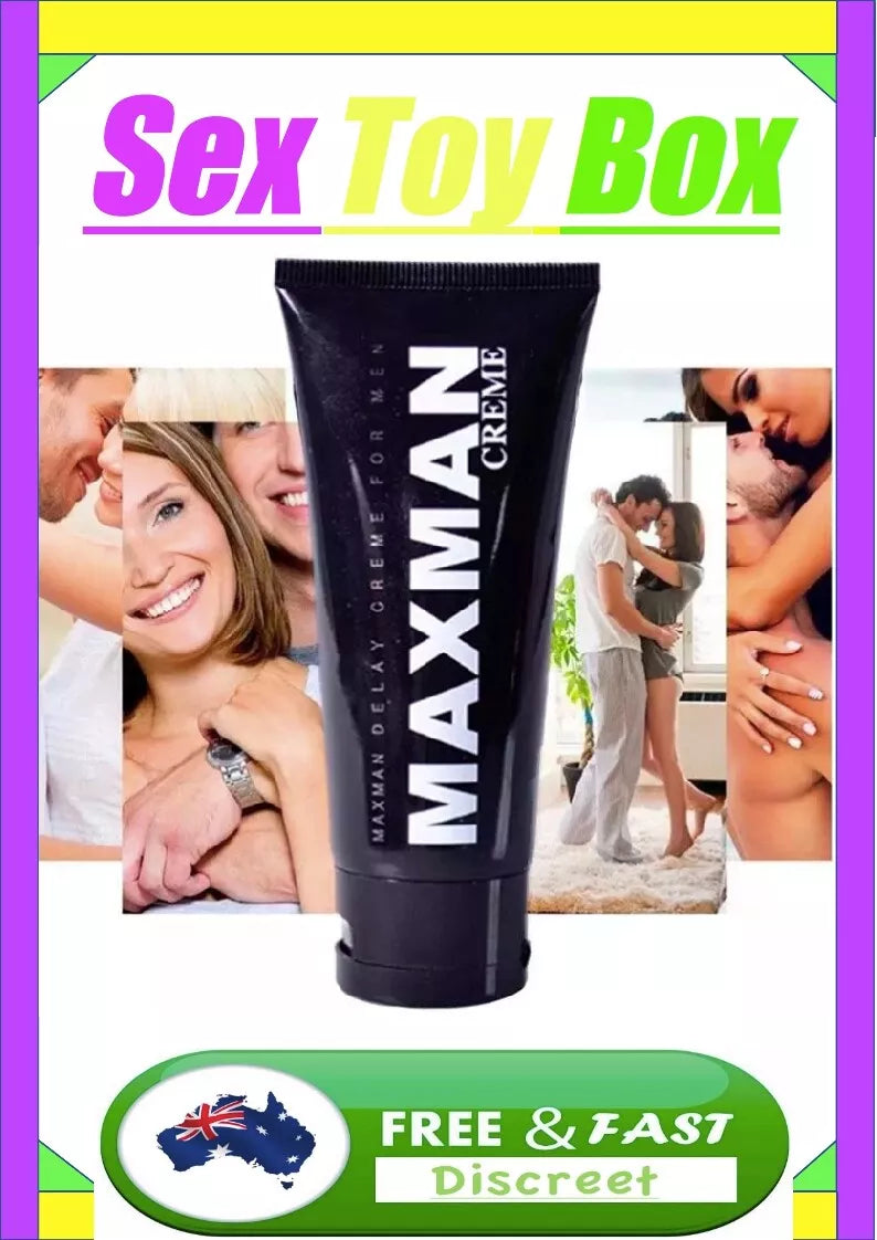 Maxman Max Male Penis Enlargement Oil Products Increase XXL Cream Big Dick Sex Cream for Men Sexual Products 50g