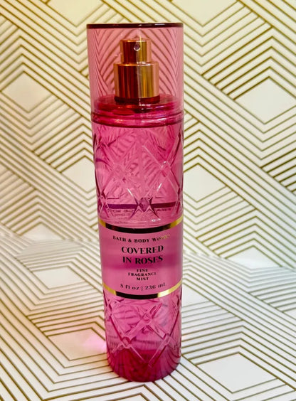 Bath & Body Works Splash Covered in Roses Fine Fragrance Mist