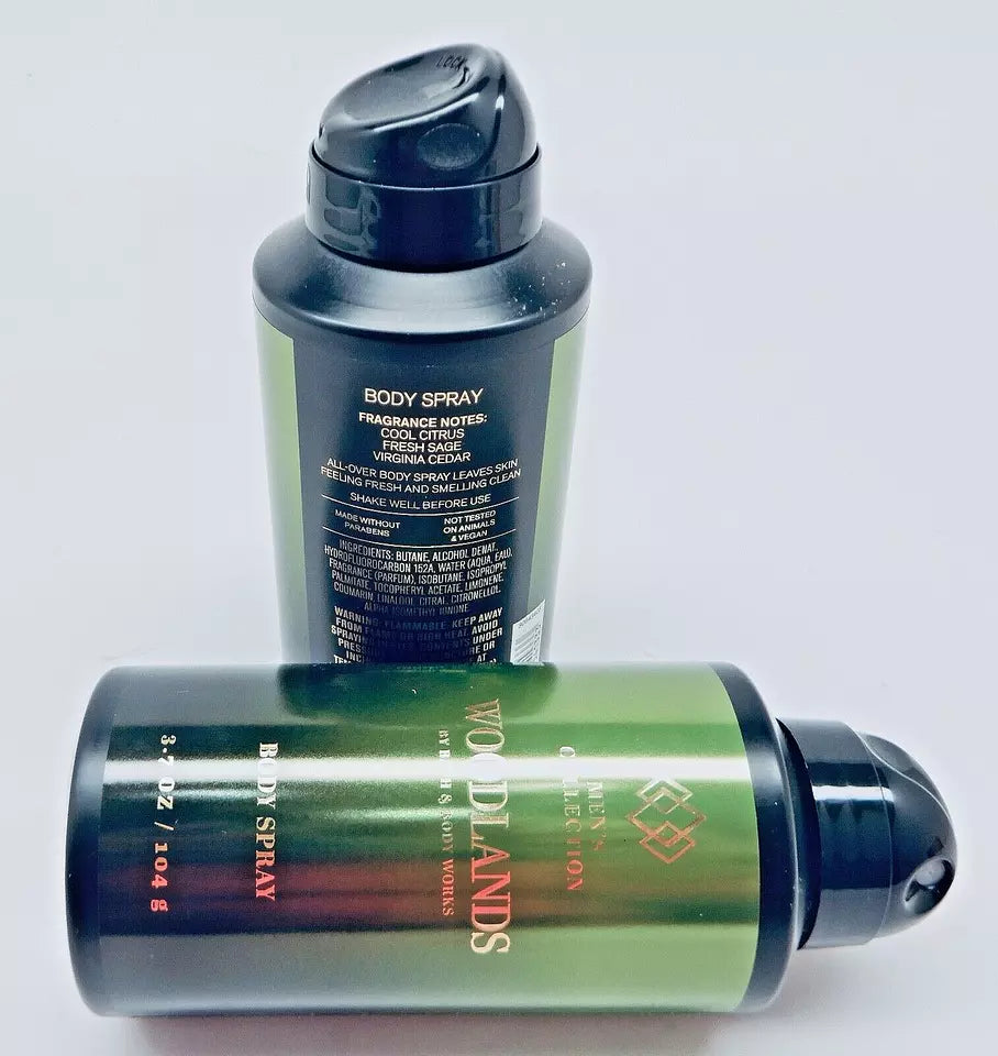 Bath & Body Works Men’s Collection Woodlands Body Spray