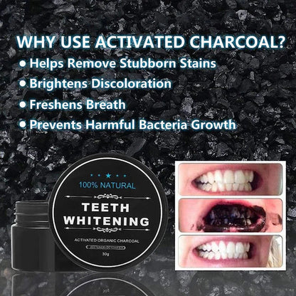 Dr. Rashel All Natural Activated Charcoal Teeth Whitening Powder