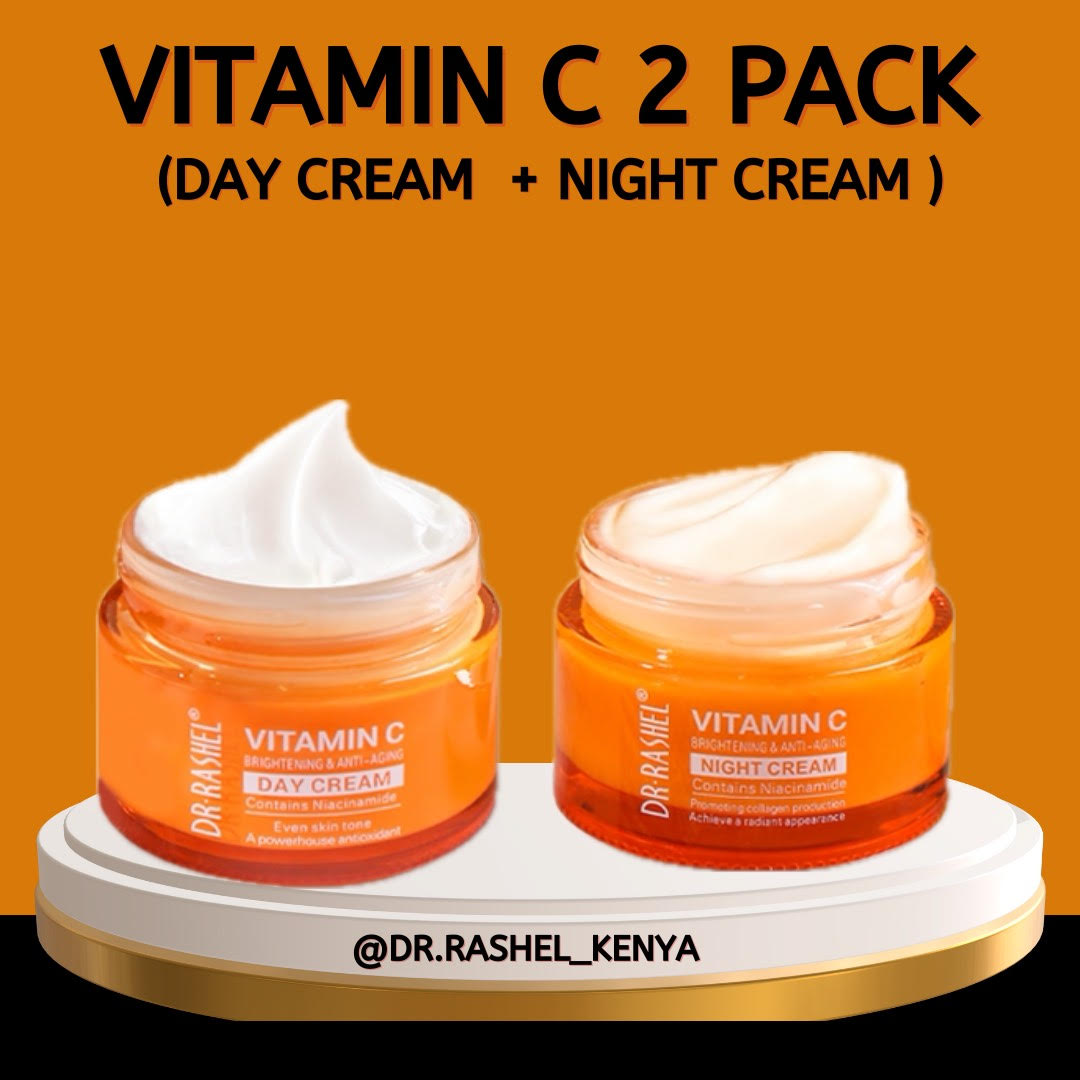 DR. RASHEL Vitamin C Day & Night Cream 2 Pack