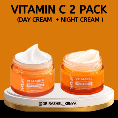 DR. RASHEL Vitamin C Day & Night Cream 2 Pack